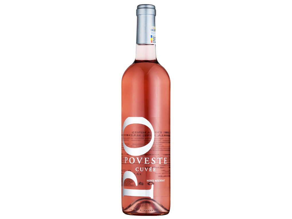 POVESTE - CUVEE - ROSE PINOT NOIR + BURGUND, 2024, rose, demisec, 13,8%