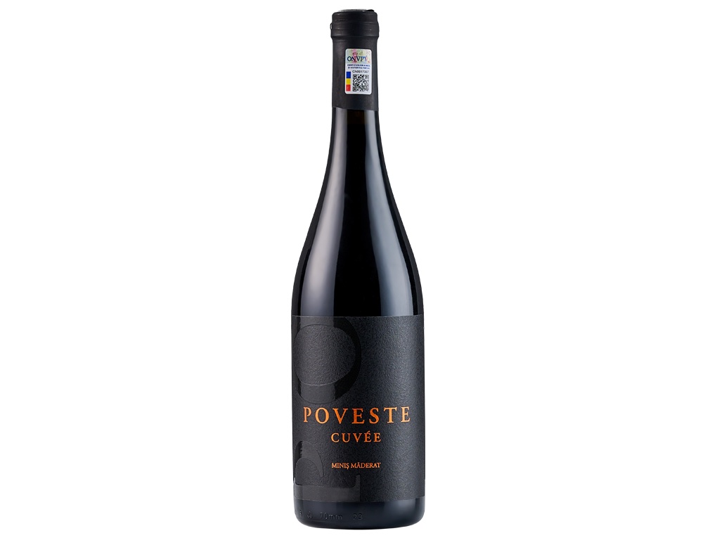 POVESTE - CUVEE - CADARCĂ + FETEASCĂ NEAGRĂ + MERLOT, 2022,2020, sec, roșu, 13%